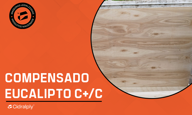 Compensado de eucalipto C+/C