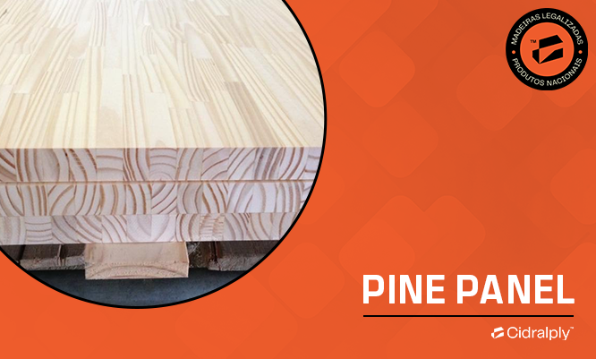 Painel de Pinus