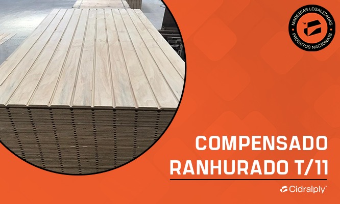 Compensado Ranhurado T-11